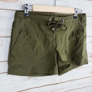 Olive Green Women's Shorts